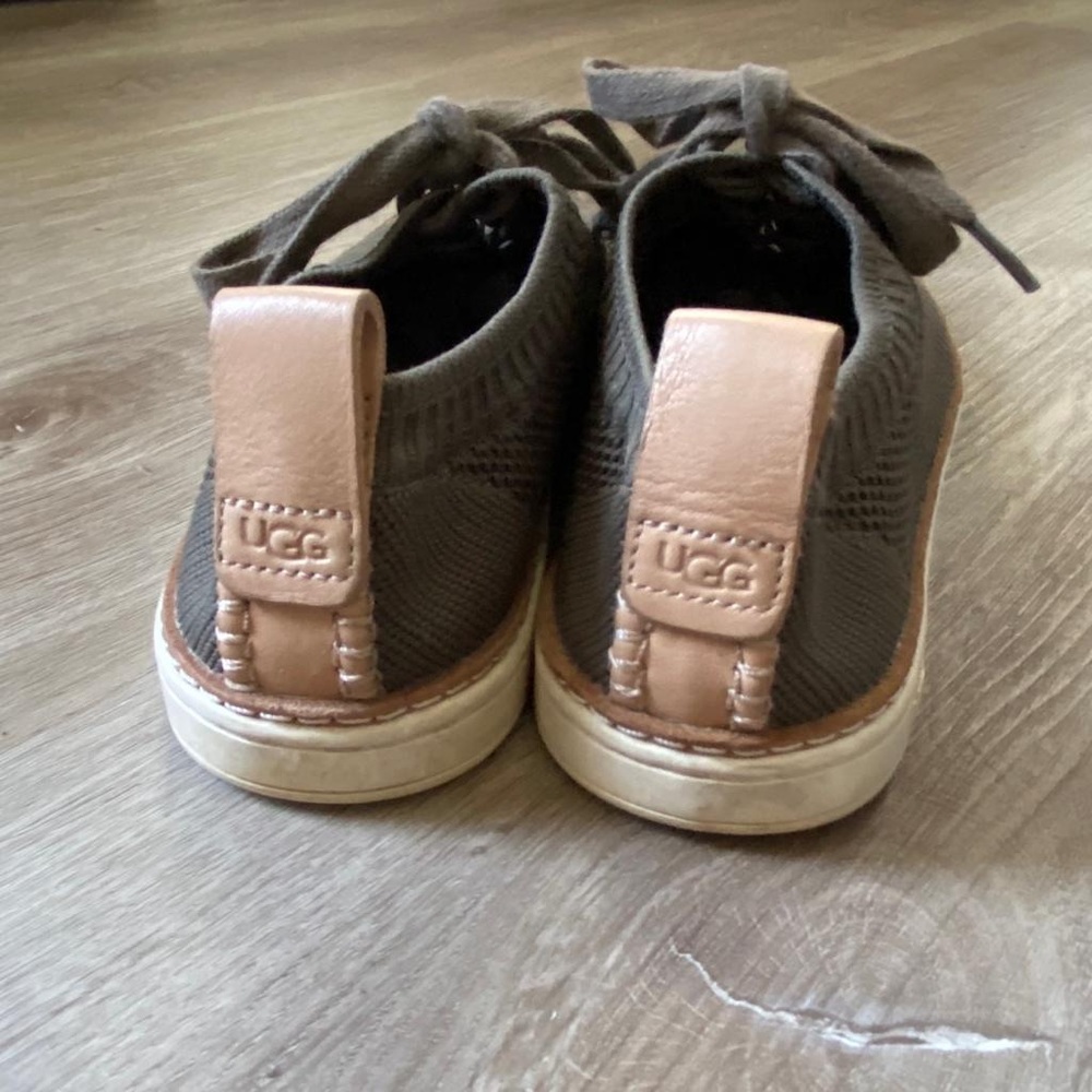 Ugg Sidney Knit Lace Up Trainer Sneakers - Picture 4 of 8